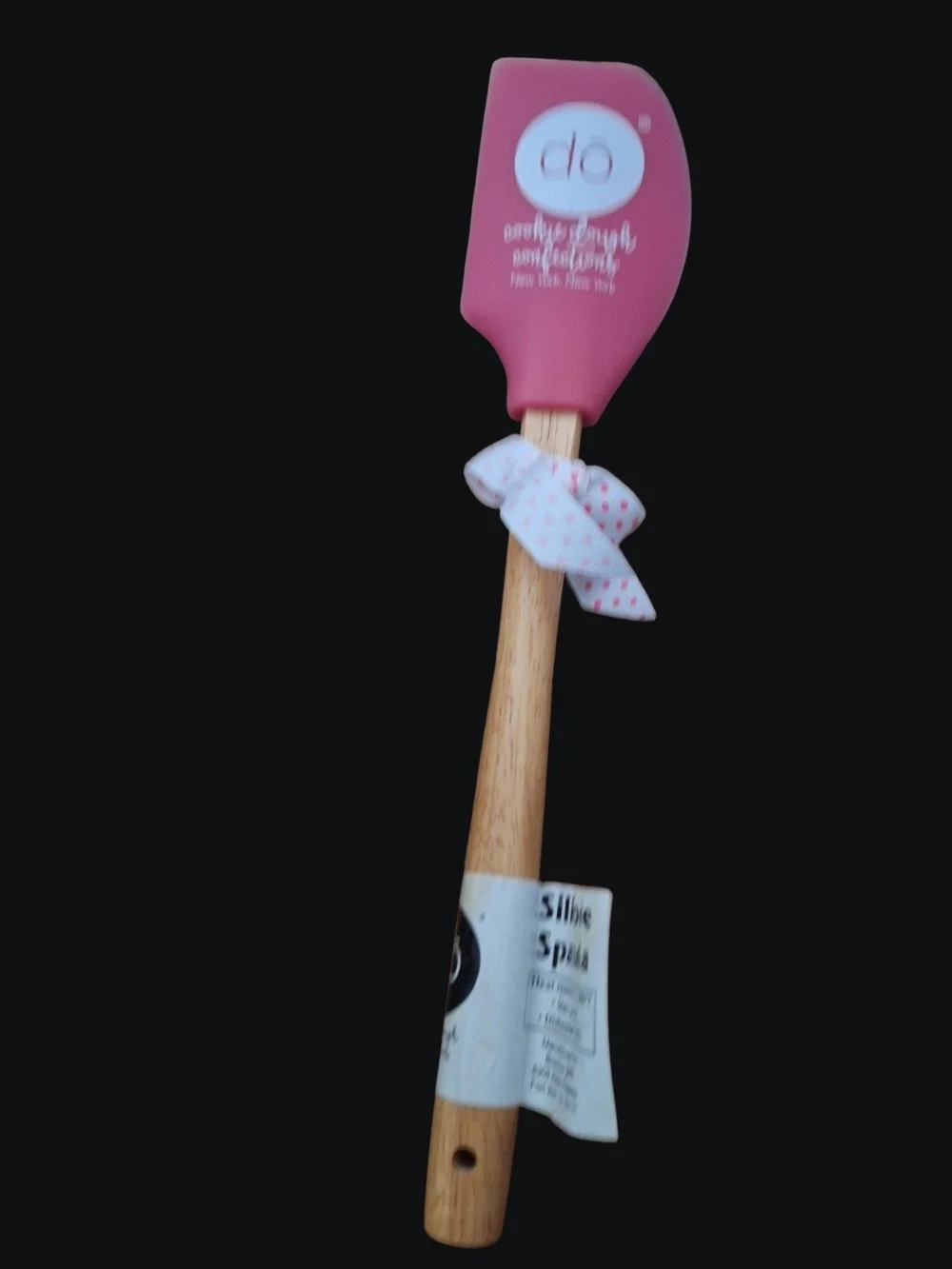 Cookie Dough Confections Pink Silicone Spatula